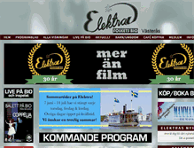 Tablet Screenshot of elektrabio.se